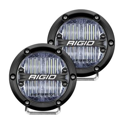 Rigid Industries 360-Series 4" SAE LED Fog Lights (White) - 36110